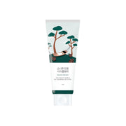 Round Lab Pine Calming Cica Gel & Foam Cleanser in 150ml, showing the clear gel and foam textures in the bottle.