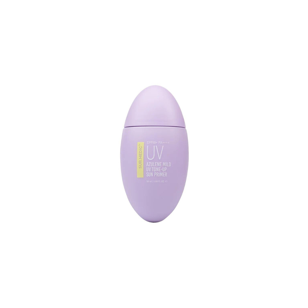 NEOGEN Sur.Medic+ Azulene Mild UV Tone-up Sun Primer 50ml, tube of tone-up cream with blue tint and skincare benefits.