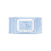 Missha Super Aqua Ultra Hyalron Cleansing Water Wipes, 30 sheets, soft cleansing tissues for gentle skincare.