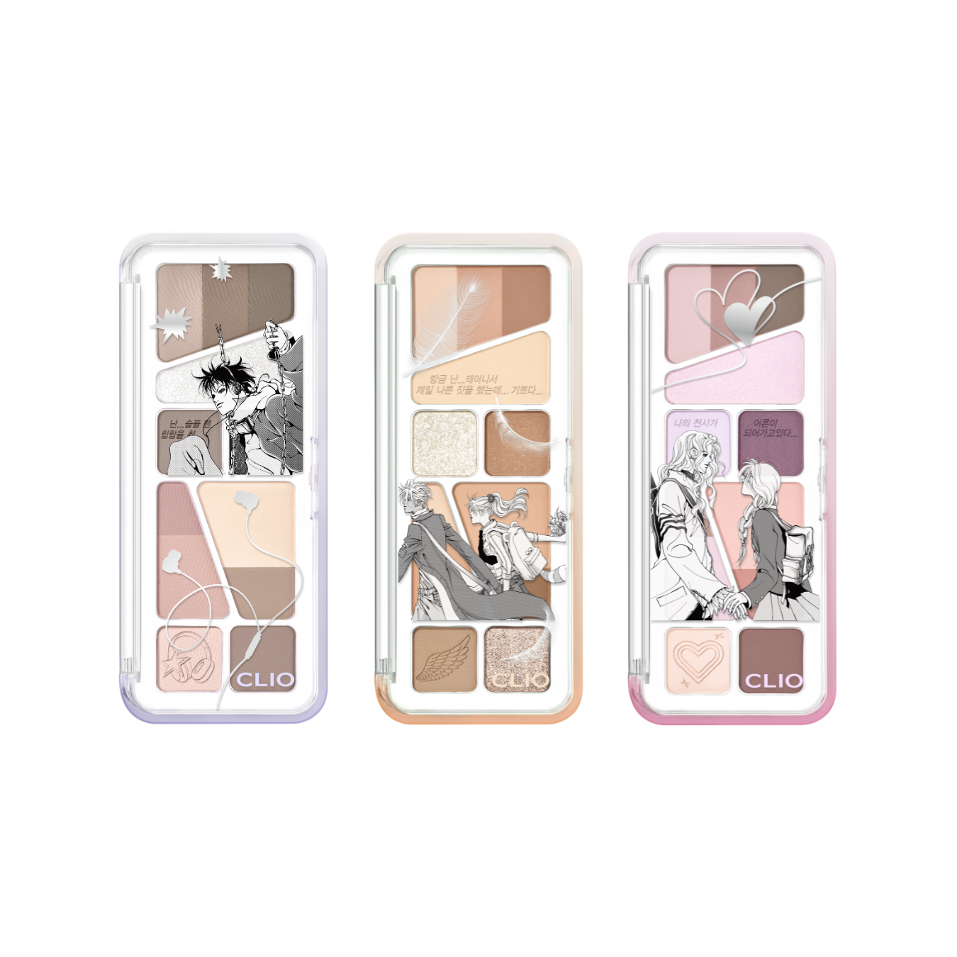 Clio Pro Eye Palette Air - Unplugged Boy Collabo (3 Shades) - Shop K-Beauty in Australia