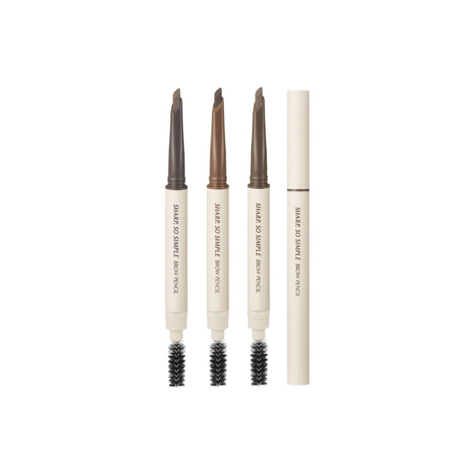 Clio Sharp So Simple Brow Pencil for defining and shaping eyebrows with precise, natural-looking strokes.