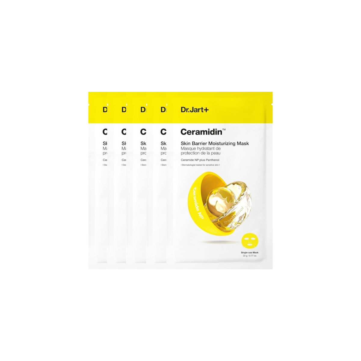 Dr.Jart Ceramidin Skin Barrier Moisturizing Mask 5pc - Shop K-Beauty in Australia