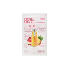 Talks Vegan Squeeze Sheet Mask Skin Smoother 1pc