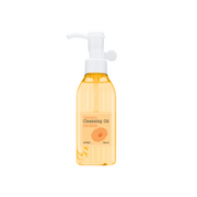 A'pieu Calendula Cleansing Oil bottle, 150ml, pore-melting oil cleanser with calendula extract for gentle skincare.