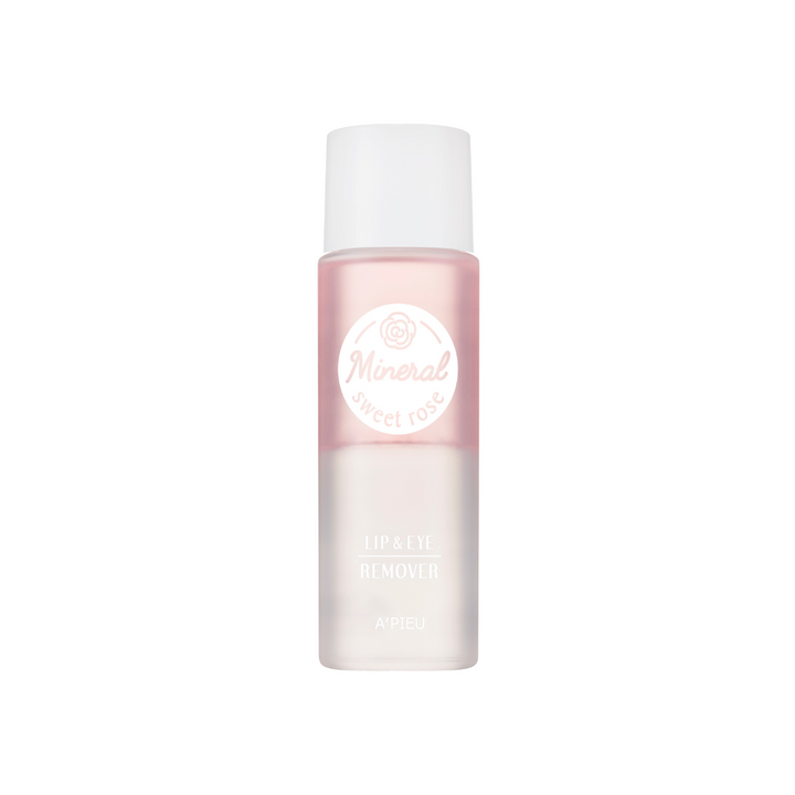 A'pieu Mineral Lip & Eye Remover Sweet Rose 100ml - Shop K-Beauty in Australia