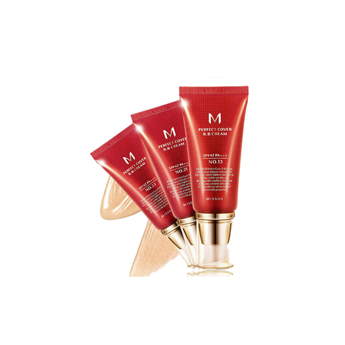 Missha M Perfect Cover BB Cream EX SPF42/PA+++ 20ml (5 shades) - Shop K-Beauty in Australia