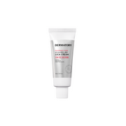 Dermatory hypoallergenic Cica face moisturizer in 70ml jar, designed to soothe skin and relieve itching.