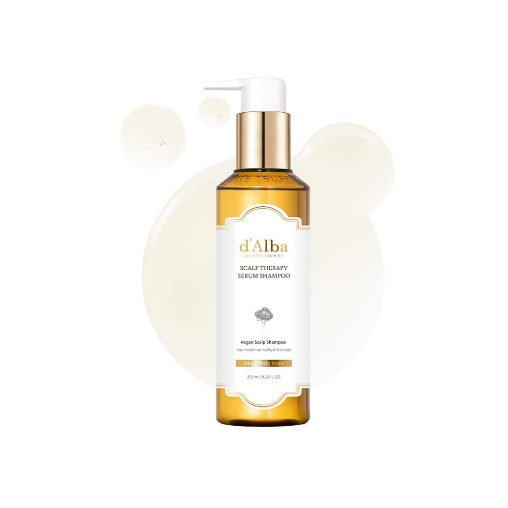 d'Alba Professional Repairing Scalp Therapy Serum Shampoo 275ml - Shop K-Beauty in Australia