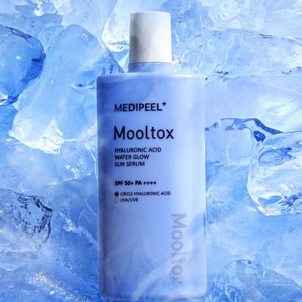 MEDI-PEEL Hyaluronic Acid Mooltox Water Glow Sun Serum 52ml - Shop K-Beauty in Australia
