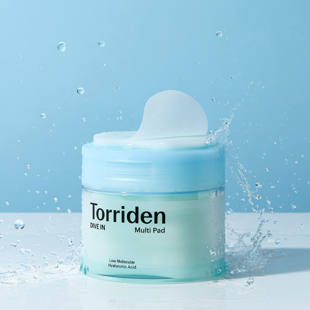 TORRIDEN DIVE-IN Low Molecule Hyaluronic Acid  Multi Pad 80pc - Shop K-Beauty in Australia