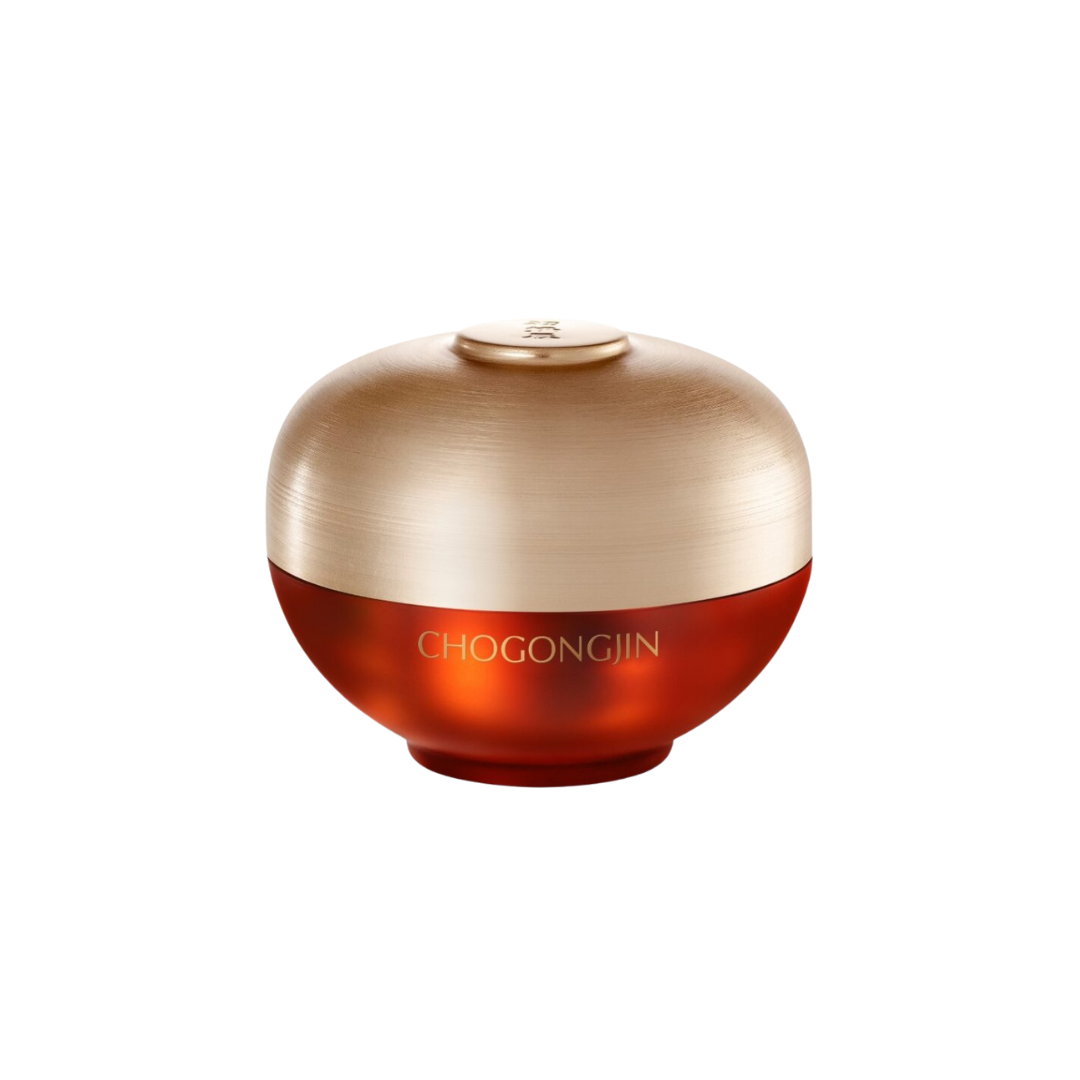 Chogongjin Sosaeng Jin Face Moisturiser in 60ml tube, creamy texture with white packaging and product label visible.