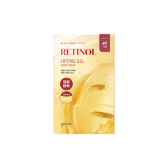 Black Carrot Vita-A Retinol Lifting Gel Sheet Mask Box [4pcs]
