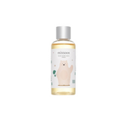 Bottle of Mixsoon Soondy Centella Asiatica Essence 100ml with clear label and green herbal accents, displayed on a white background.