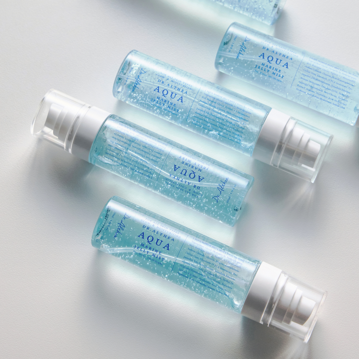 Dr.Althea Aqua Marine Jelly Mist 100ml face mist bottle with aqua marine jelly formula