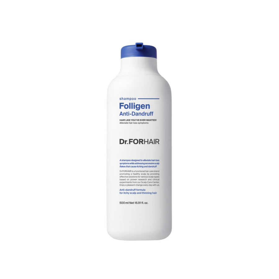 DR. FORHAIR Folligen Anti-Dandruff Shampoo 500ml - Shop K-Beauty in Australia