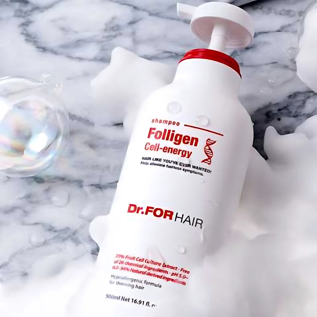 DR. FORHAIR Folligen Cell-Energy Shampoo 500ml - Shop K-Beauty in Australia
