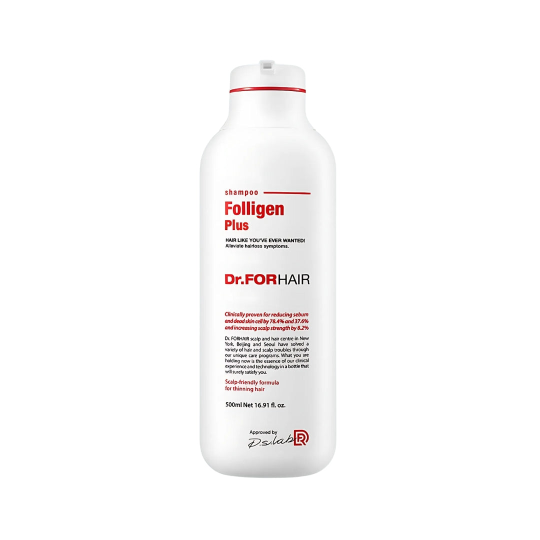 DR. FORHAIR Folligen Plus Shampoo 500ml - Shop K-Beauty in Australia