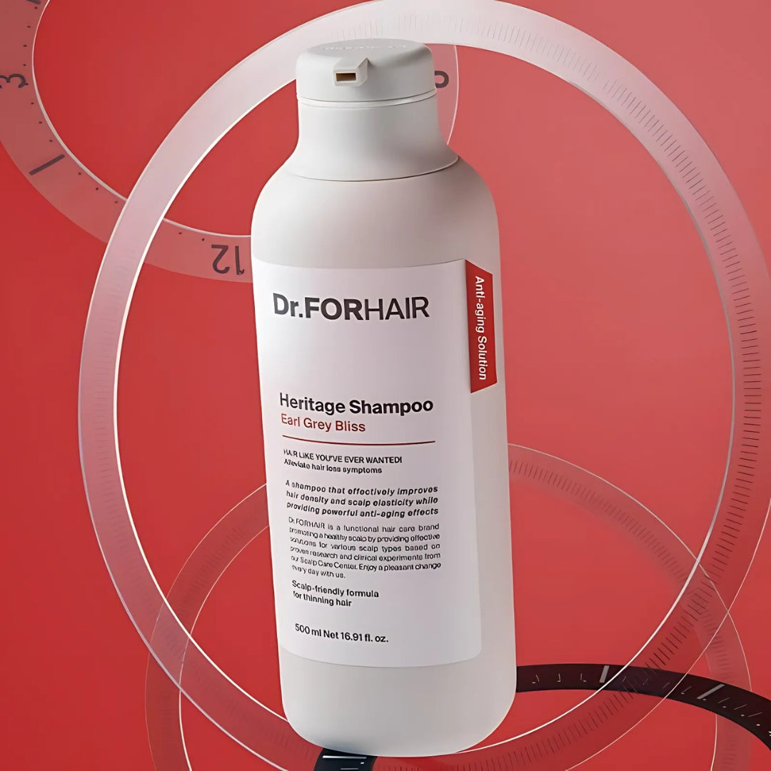 DR. FORHAIR Heritage Shampoo Earl Grey Bliss 500ml - Shop K-Beauty in Australia