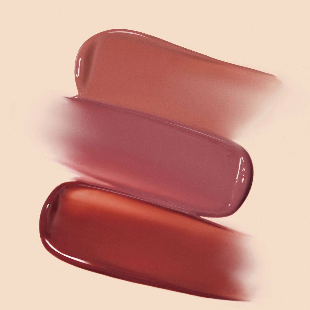 Peripera Ink Mood Glowy Tint in Honey K-ookie, a lip tint with a glossy, glowing finish and natural honey color.