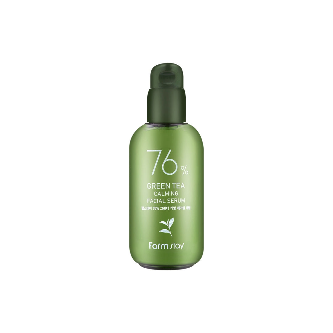 Farmstay 76% Green Tea Calming Facial Serum