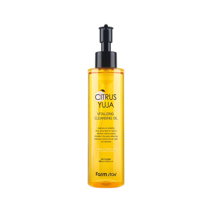 Farmstay Citrus Yuja Vitalizing Cleansing Oil