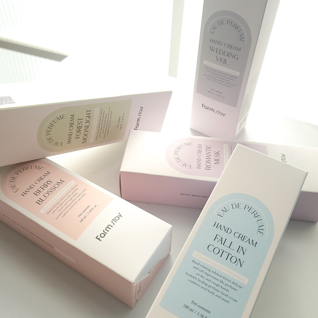 Farmstay Eau De Perfume Hand Cream (Berry Blossom) 100ml - Shop K-Beauty in Australia