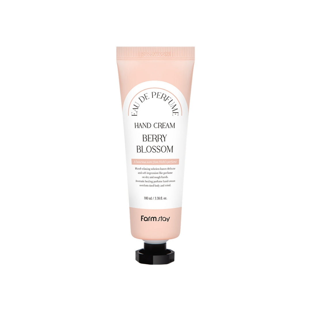 Farmstay Eau De Perfume Hand Cream Berry Blossom