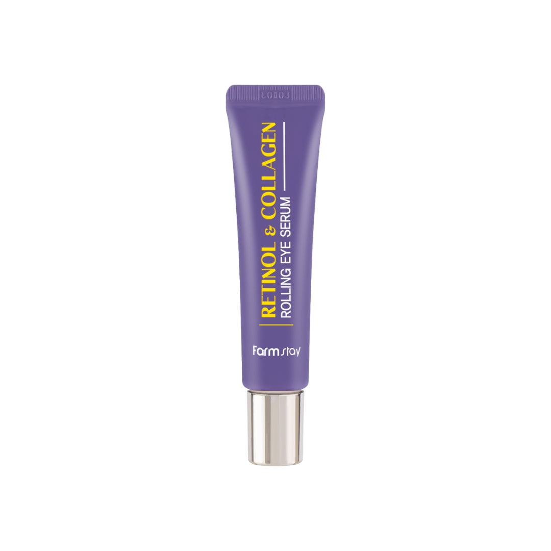 Farmstay Retinol & Collagen Rolling Eye Serum