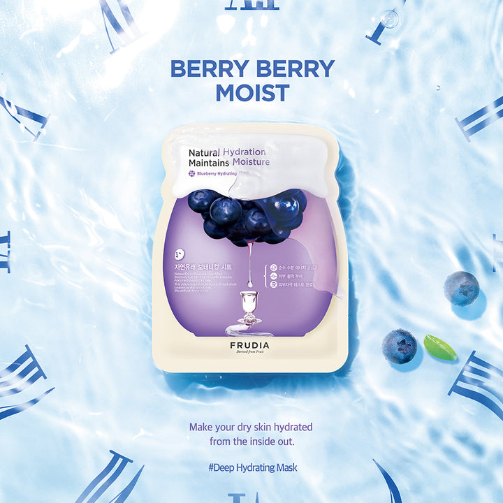 Frudia Blueberry Hydrating Mask 20ml (10pcs) - Shop K-Beauty in Australia