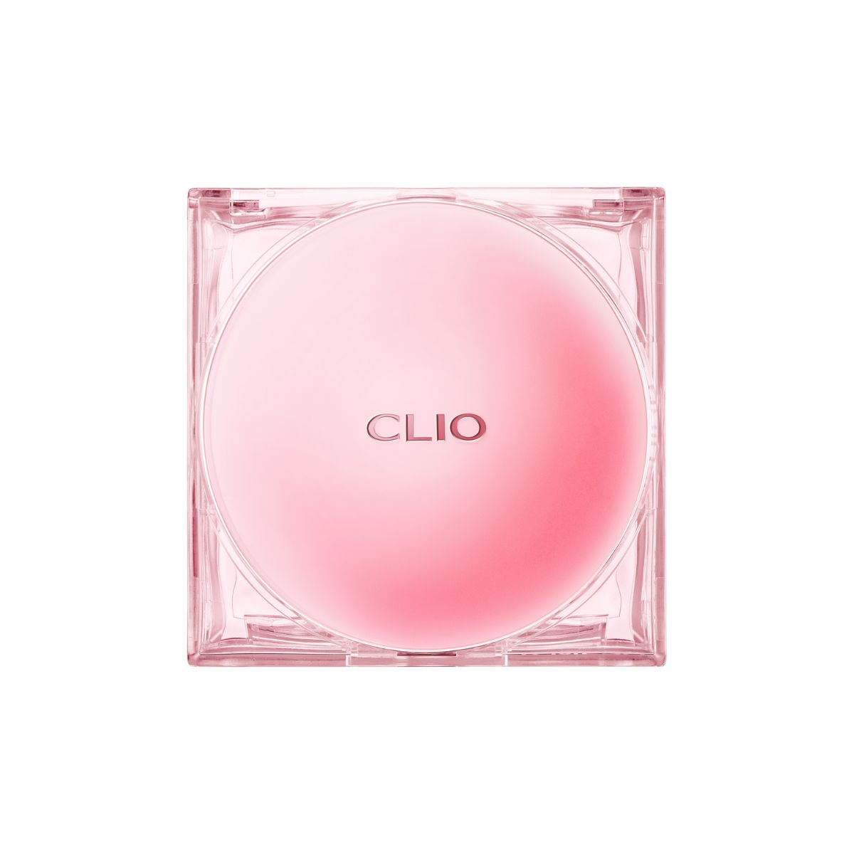 Clio Kill Cover The New Founwear Cushion in Peach, a compact cushion foundation with fruit-themed packaging and a smooth, flawless finish.