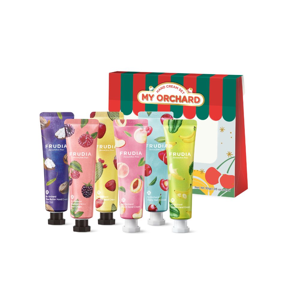 Frudia My Orchard Hand Cream Set [Fruits Market] 30g*6 - Shop K-Beauty in Australia