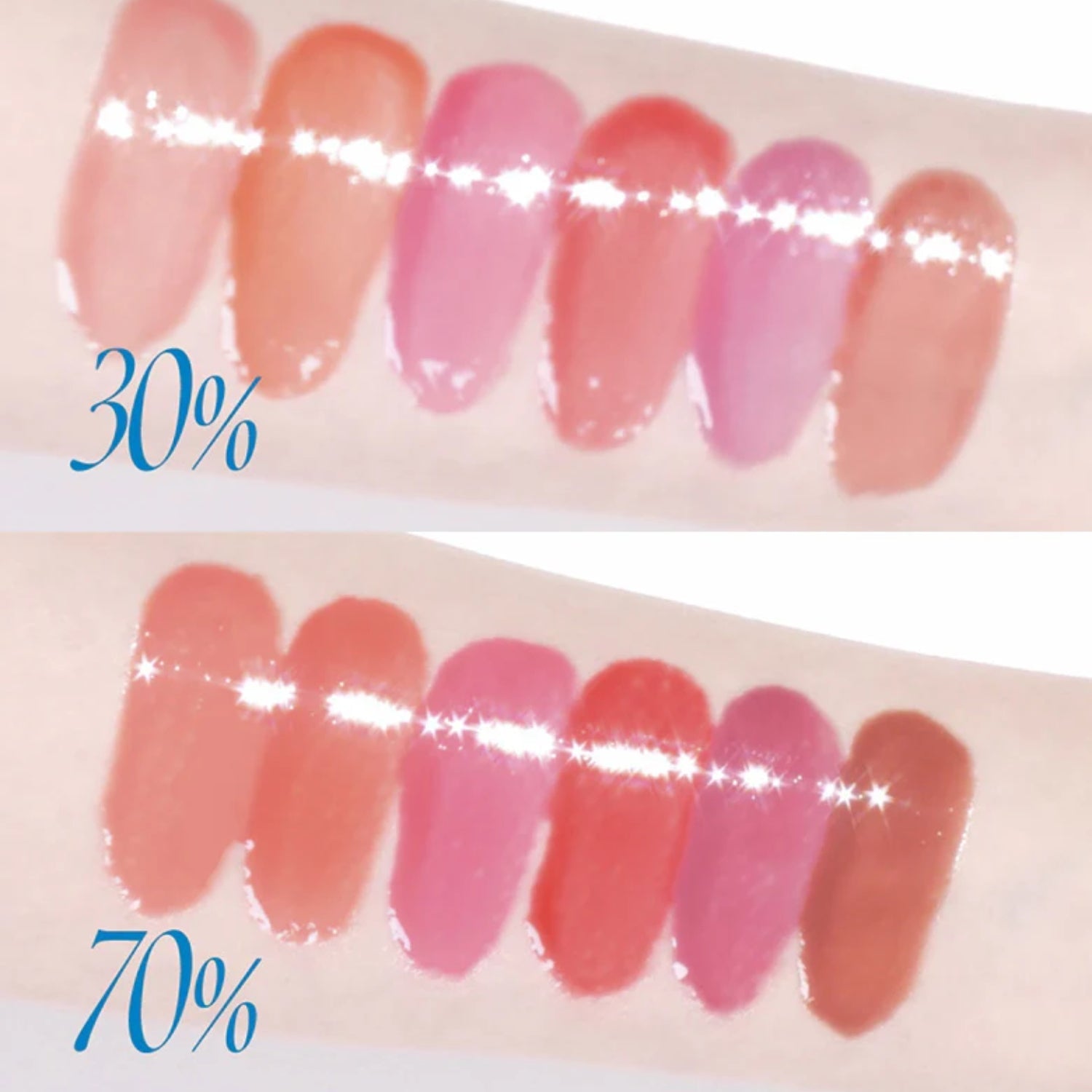 Fwee 3D Voluming Gloss 70% lip gloss tube with applicator, glossy finish, and vibrant packaging.