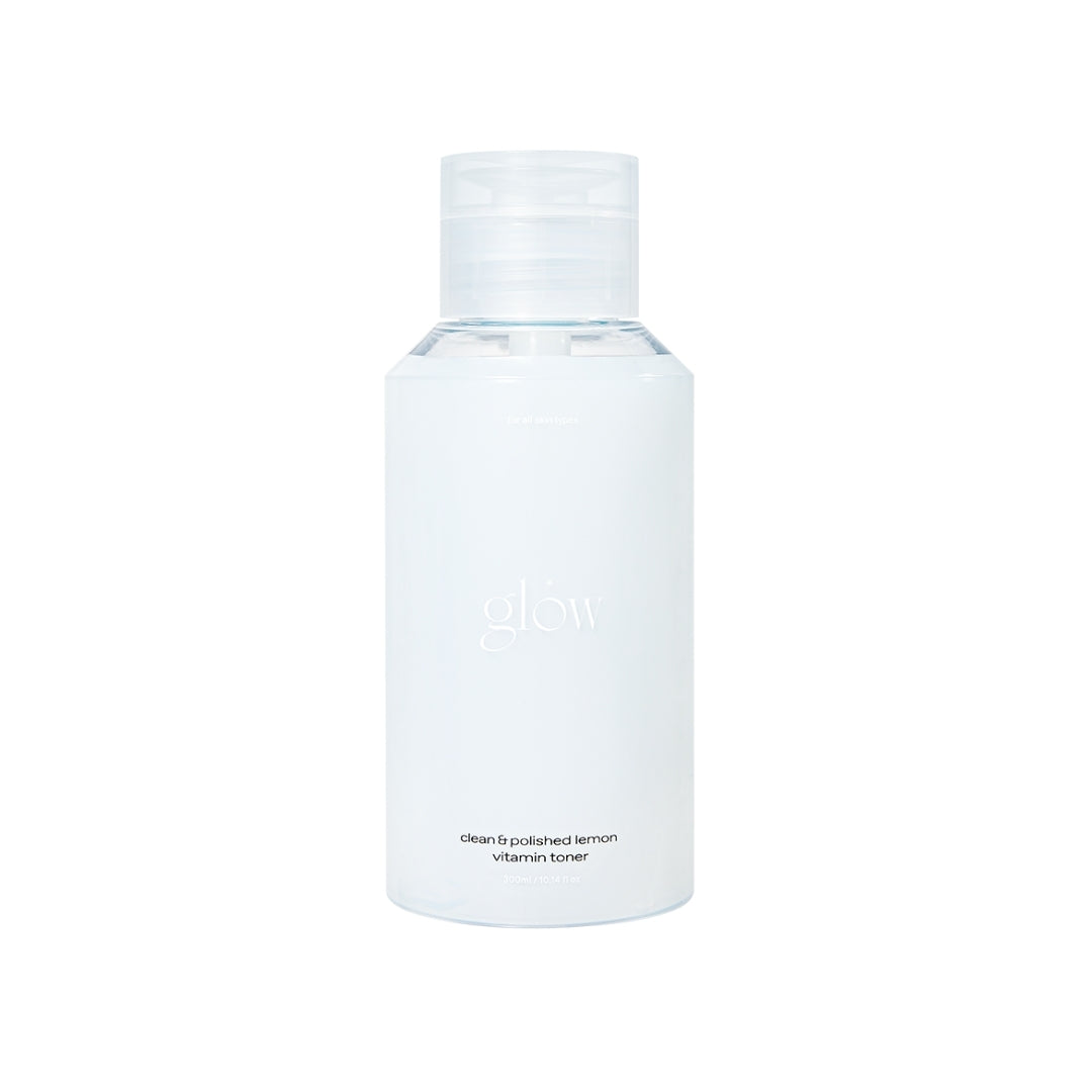 GLOW Clean & Polished Lemon Vitamin Toner 300ml - Shop K-Beauty in Australia