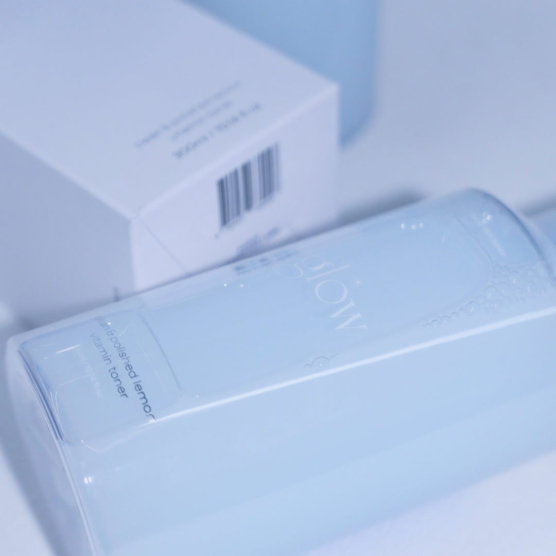 GLOW Clean & Polished Lemon Vitamin Toner 300ml - Shop K-Beauty in Australia