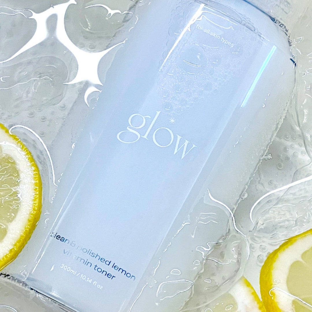 GLOW Clean & Polished Lemon Vitamin Toner 300ml - Shop K-Beauty in Australia