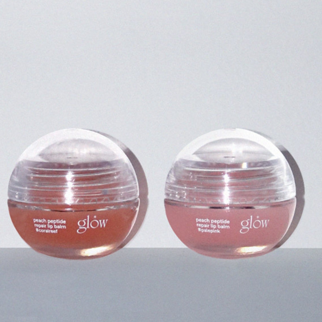 GLOW Peach Peptide Repair Lip Balm 8g - Shop K-Beauty in Australia