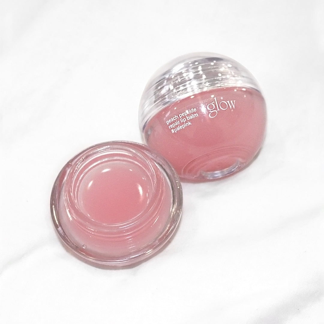 GLOW Peach Peptide Repair Lip Balm 8g - Shop K-Beauty in Australia