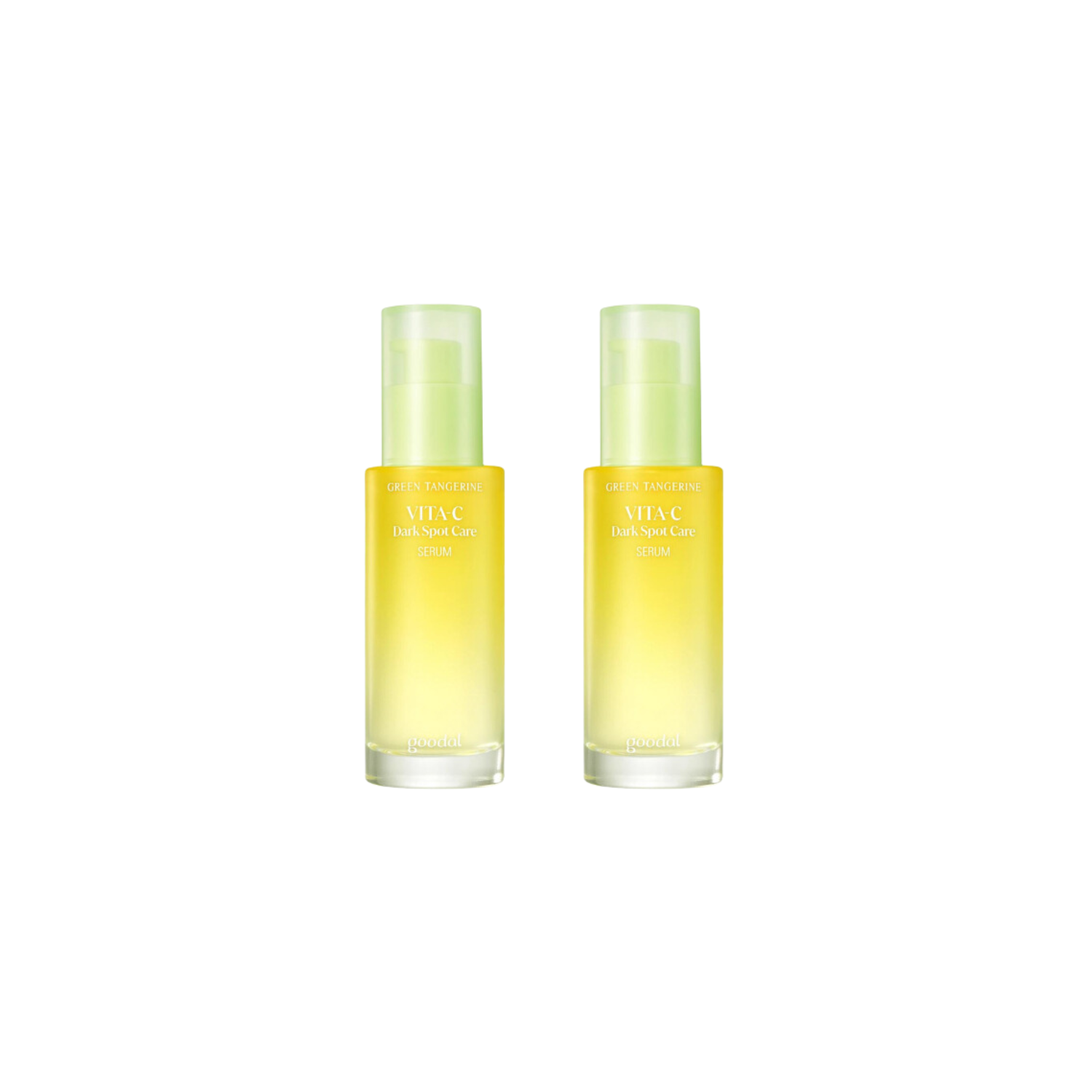 Goodal [ONLINE EXCLUSIVE] Green Tangerine Vita C Dark Spot Care Serum 40ml [Renewal] (Twin Pack) - Shop K-Beauty in Australia