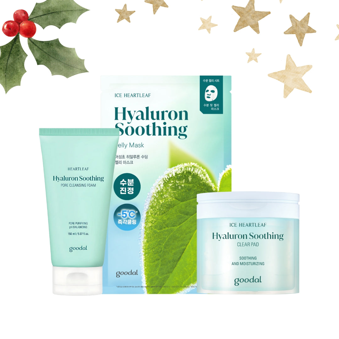 [XMAS GIFT SET] Houttuynia Cordata Hyaluron Soothing Set