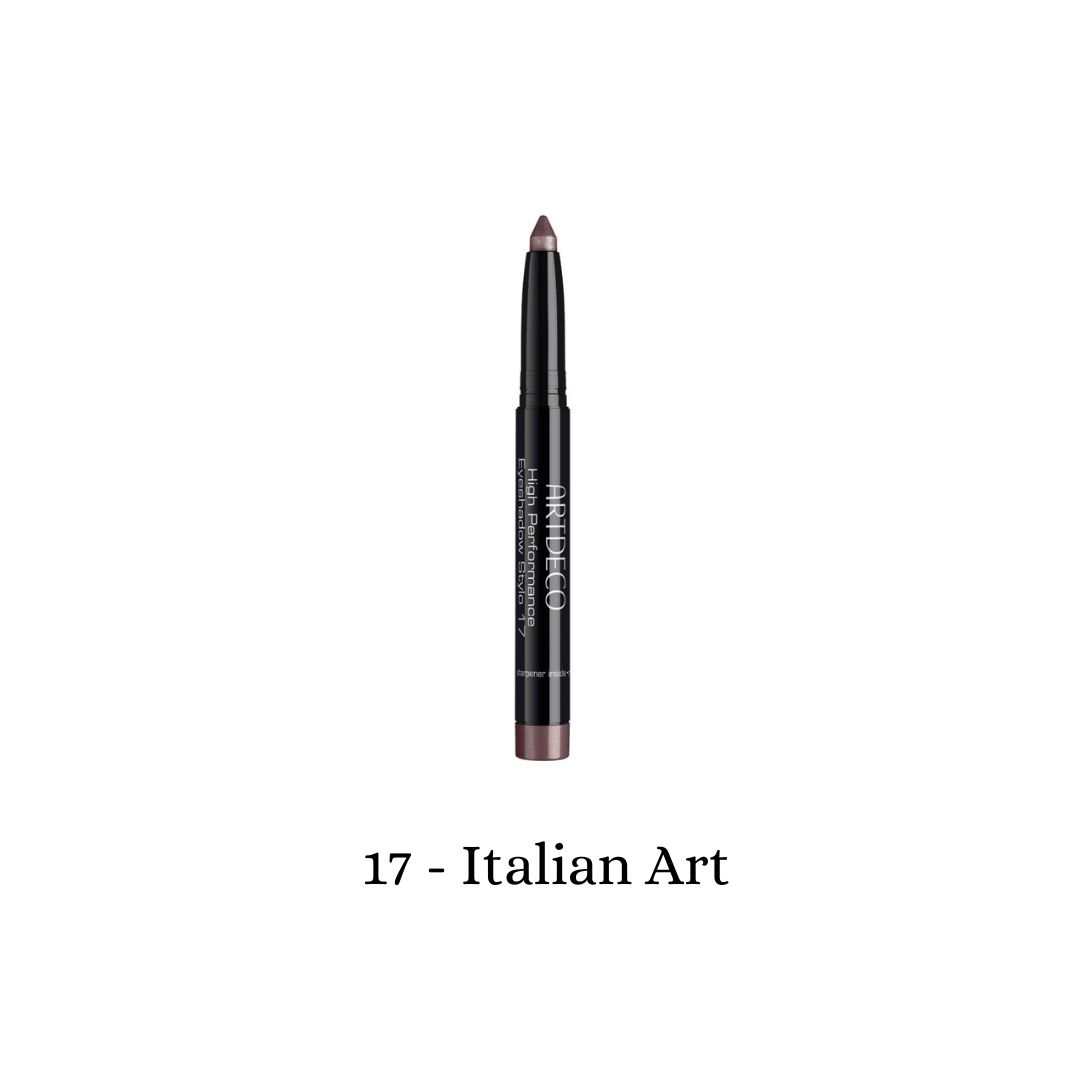 ARTDECO High Performance Eyeshadow Stylo in elegant packaging, showcasing a sleek, portable eyeshadow pen with vibrant color.