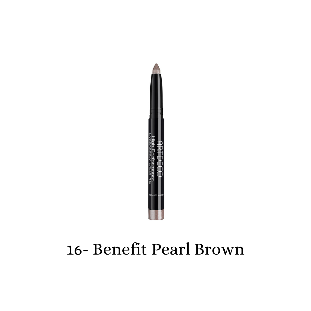 ARTDECO High Performance Eyeshadow Stylo with pearl brown shade, featuring a sleek, portable eyeshadow pen for precise application.
