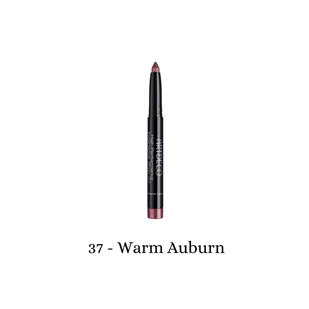 ARTDECO High Performance Eyeshadow Stylo in warm auburn shade, featuring a sleek, portable eyeshadow pen with rich pigmentation.