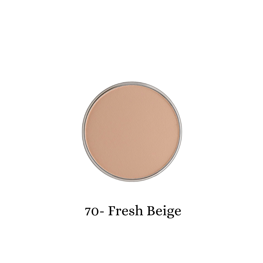 ARTDECO Hydra Mineral Compact Foundation refill in fresh beige, showcasing the compact and product packaging.