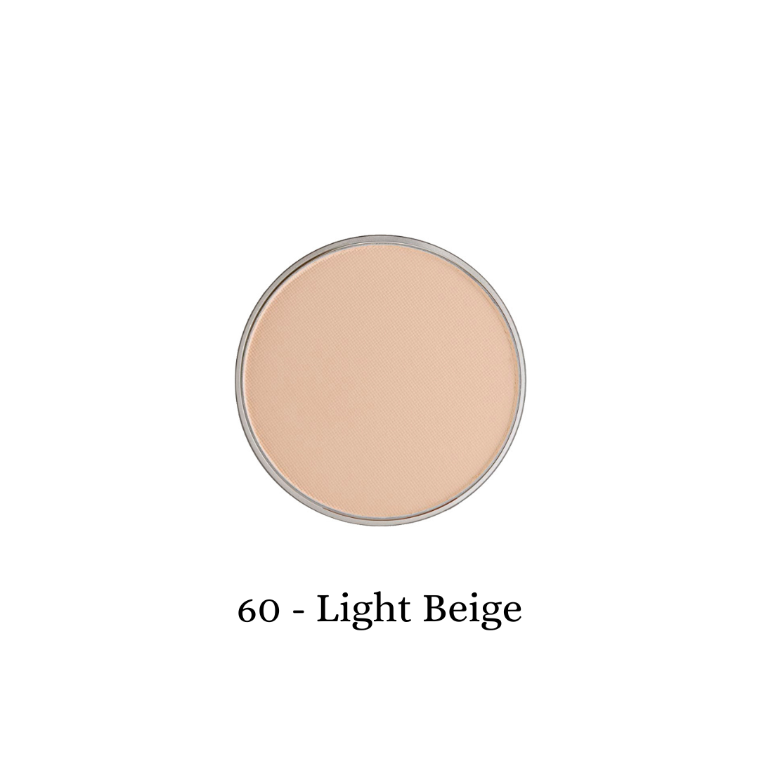 ARTDECO Hydra Mineral Compact Foundation refill in light beige, showing the pressed powder compact with the foundation product.