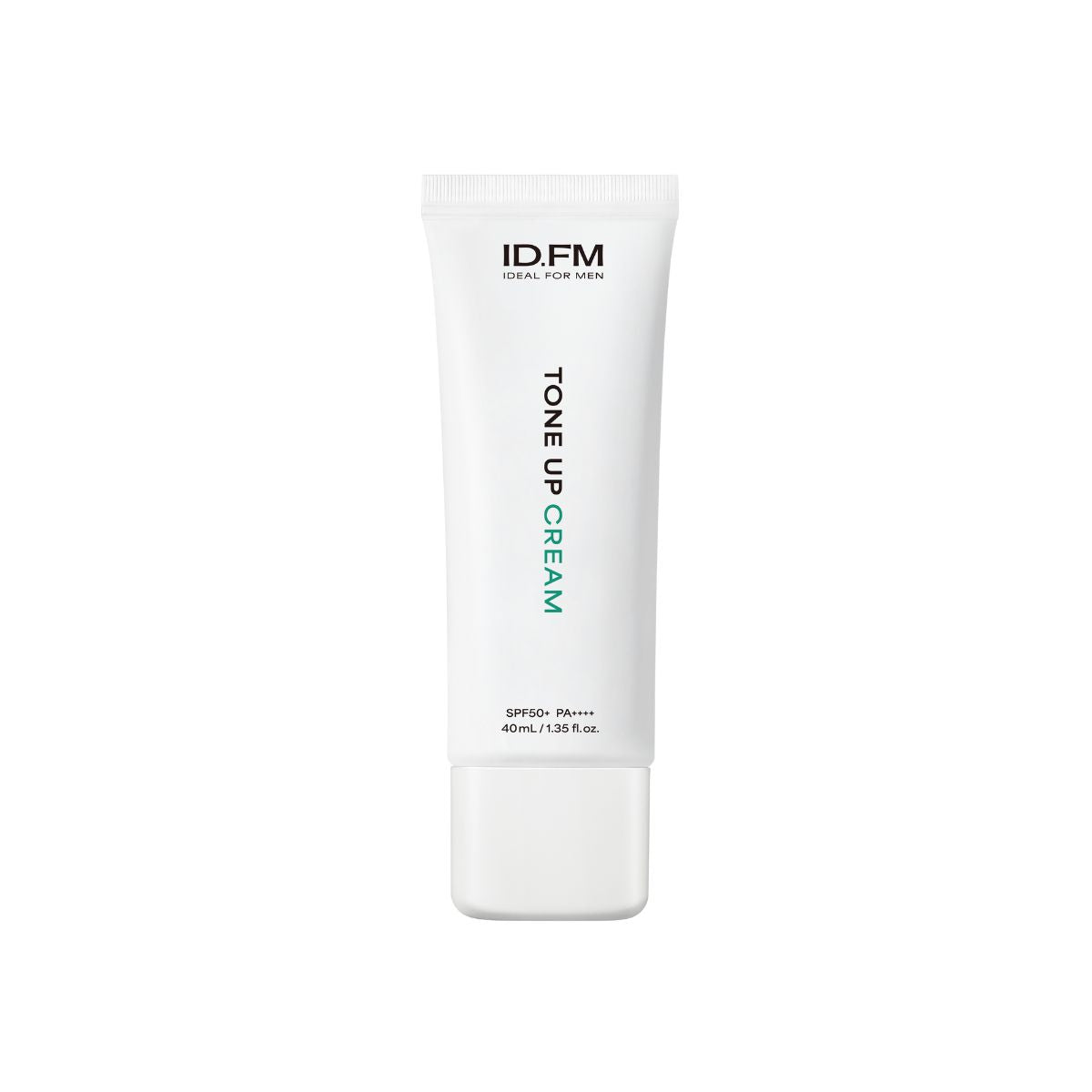 Dark Cover Tone Up Cream for men by Ideal For Men, showing the tube with branding and product packaging on a neutral background.