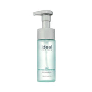 Cica Plus Shaving and Cleansing Foam gel for men, showing the white foam and sleek tube packaging in a close-up shot.