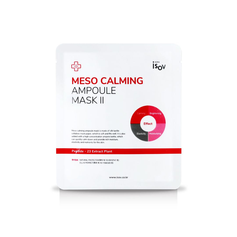 ISOV Meso Calming Ampoule Mask II 1PC - Shop K-Beauty in Australia