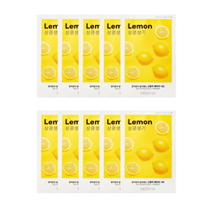 Airy Fit Sheet Mask [Lemon] 10pc Bundle