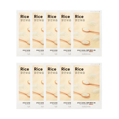 Airy Fit Sheet Mask [Rice] 10pc Bundle