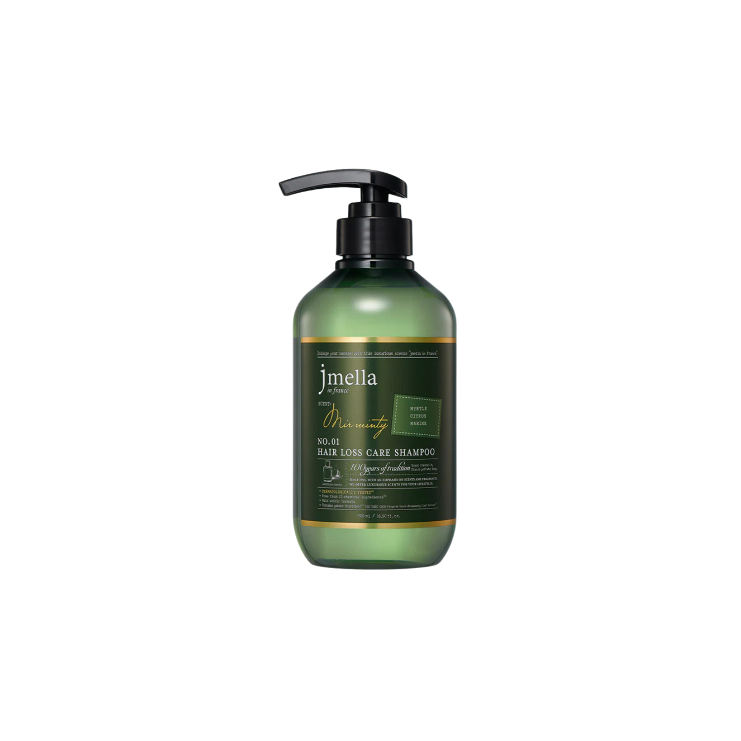 Jmella Mir Minty Hair Loss Care Shampoo 500ml - Shop K-Beauty in Australia